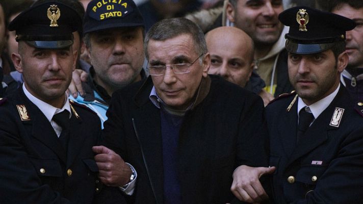 Telediario 1 - Así fue la captura del mayor capo de la Camorra napolitana