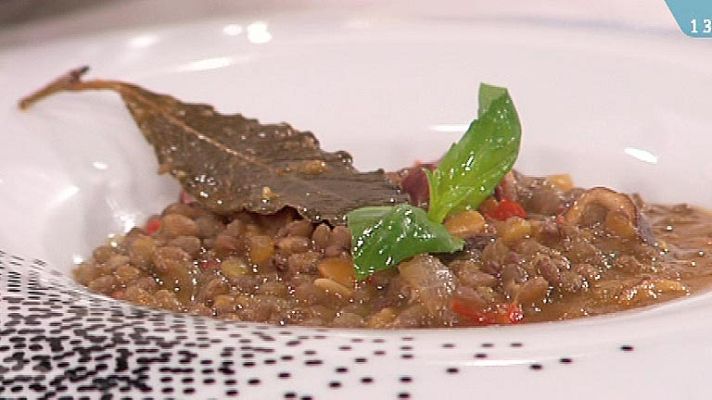 RTVE Cocina - Lentejas con setas