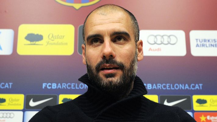 Telediario 1 - Guardiola busca un partido perfecto