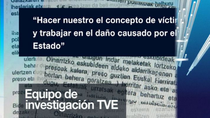 Telediario 1 - Carta de los presos de eta