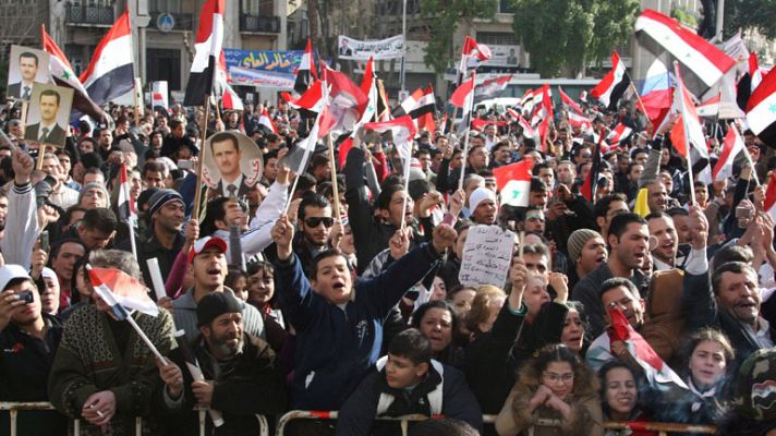 Telediario 1 - Lucha por los derechos humanos