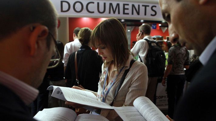 Telediario 1 - Sin acuerdo en Durban