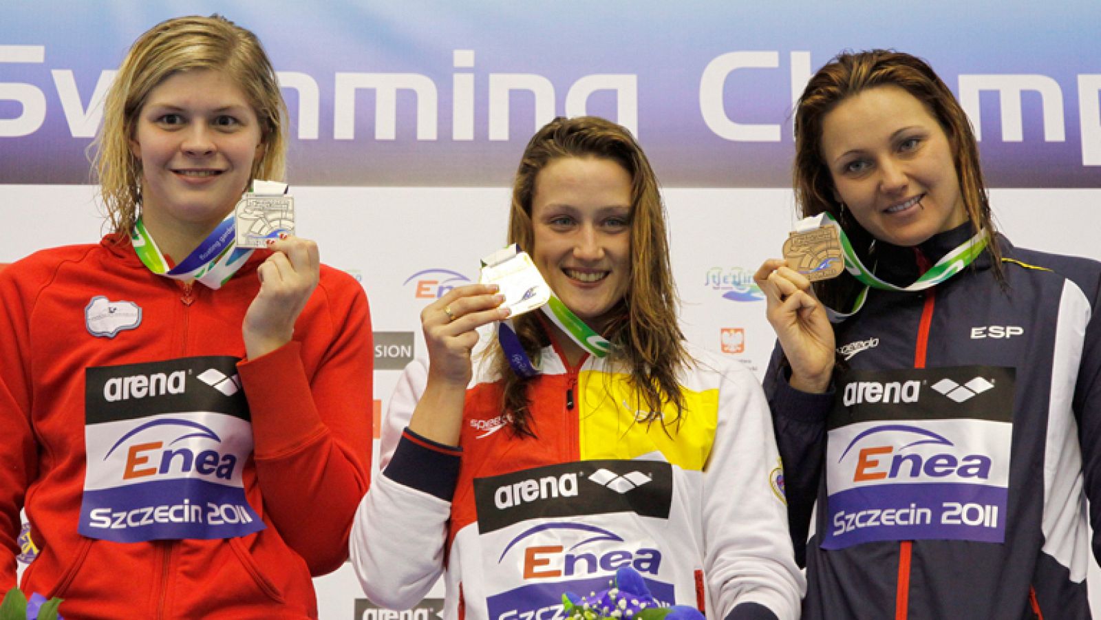 Belmonte, oro en los 400 m libres