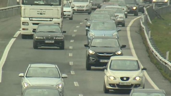 Telediario 1 - Operación regreso del puente