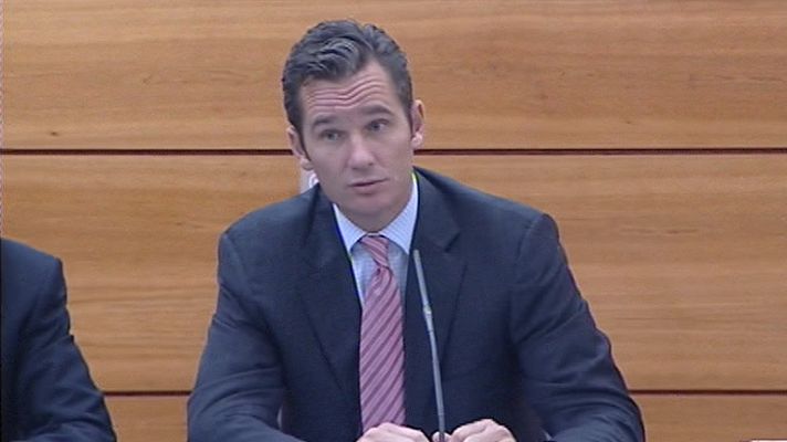 Telediario 1 - Urdangarin desvincula sus negocios