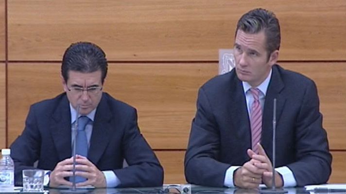 Telediario 1 - Investigación a Urdangarín