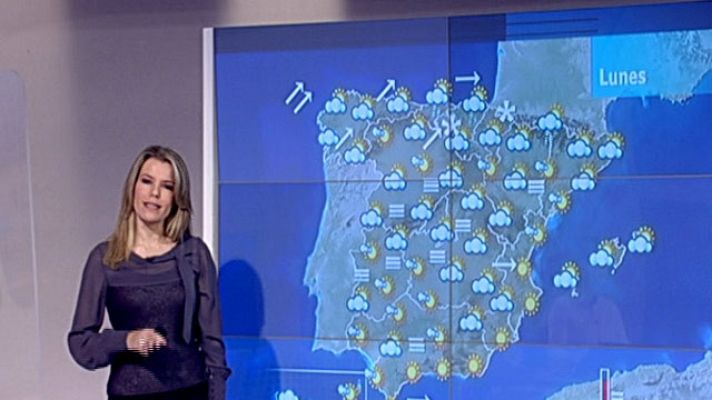 El tiempo - Viento fuerte en la costa gallega