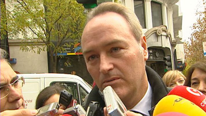 Telediario 1 - Reacciones al juicio de Camps