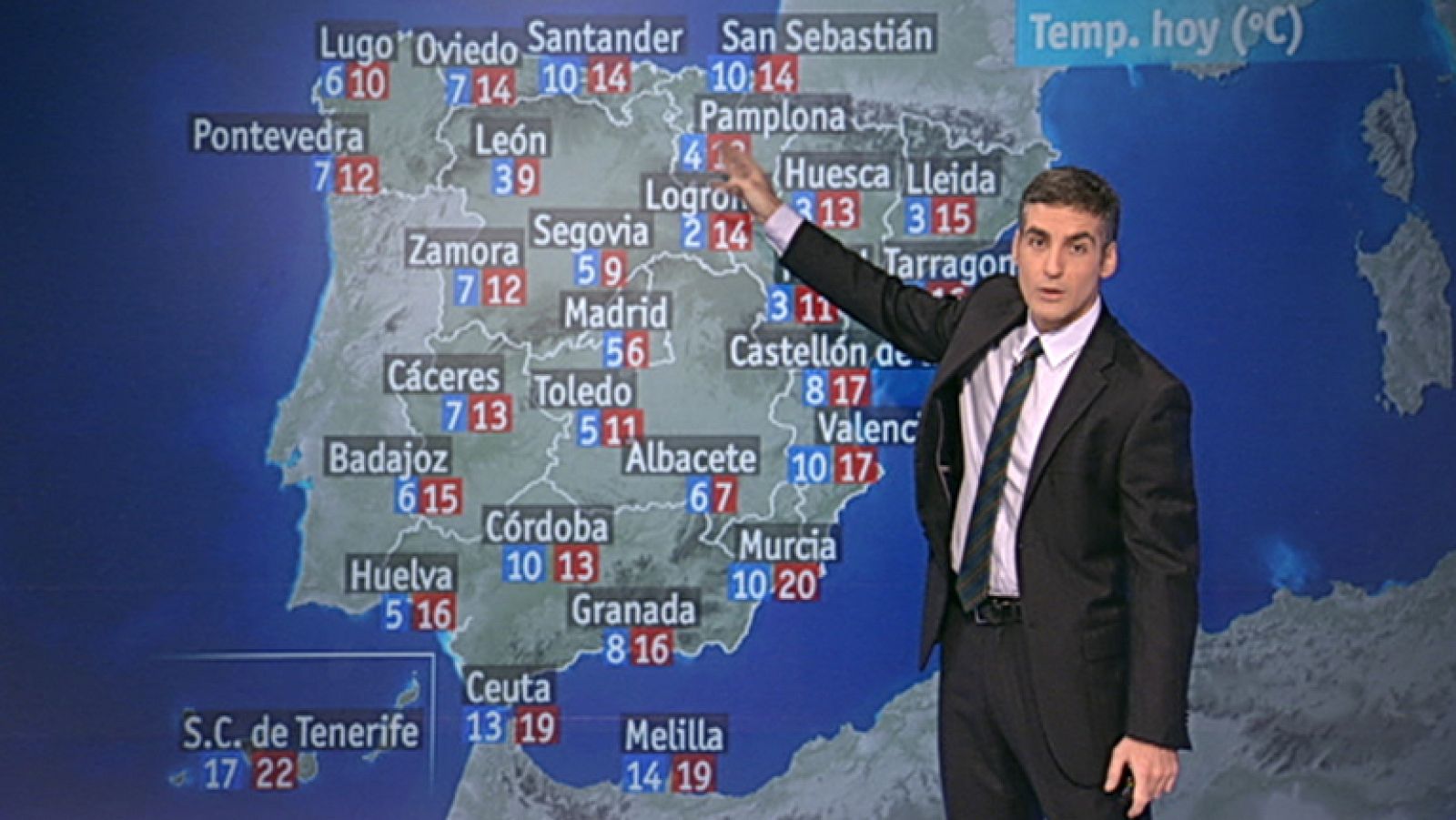 Cielos muy  nubosos y temperaturas mínimas en ligero ascenso