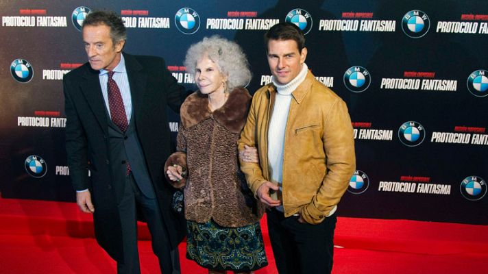 Telediario 1 - Tom Cruise en Madrid