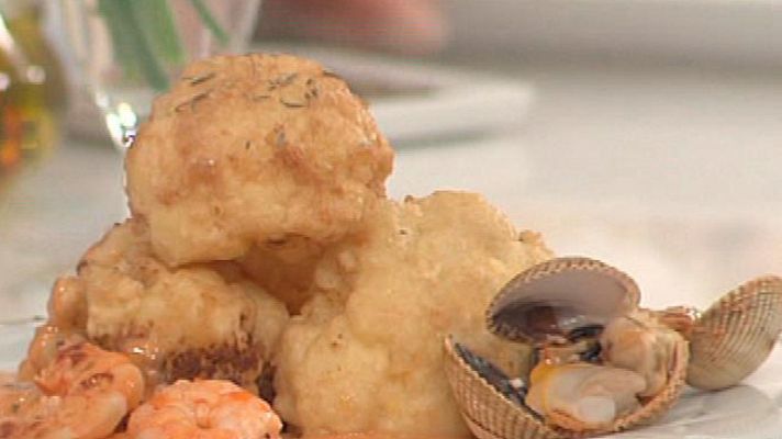 RTVE Cocina - Coliflor en salsa de marisco