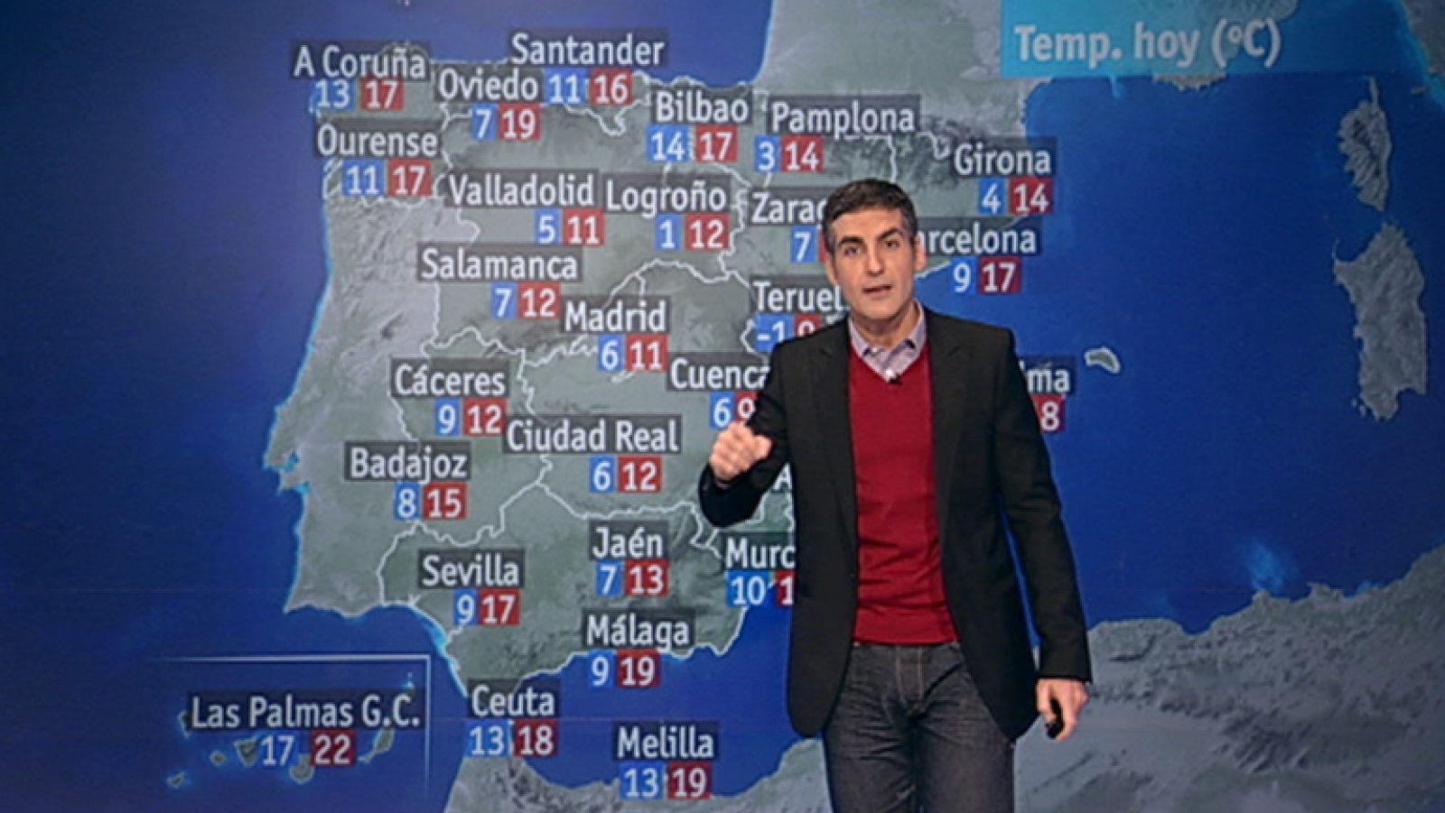 Lluvia en el norte peninsular y viento fuerte en Galicia y Cantábrico