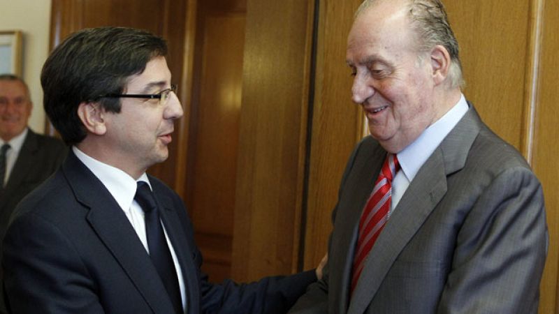 El rey arranca la ronda de consultas con UPN | Ver