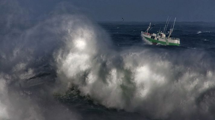 El tiempo - Viento de moderado a fuerte del oeste en Galicia y litoral del Cantábrico