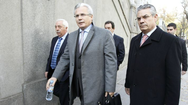 Telediario 1 - Garzón en el Tribunal Supremo