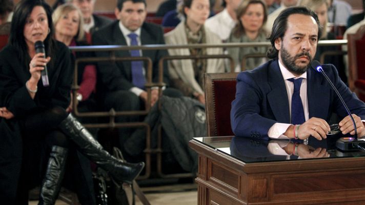 Telediario 1 - Juicio de la trama Gürtel