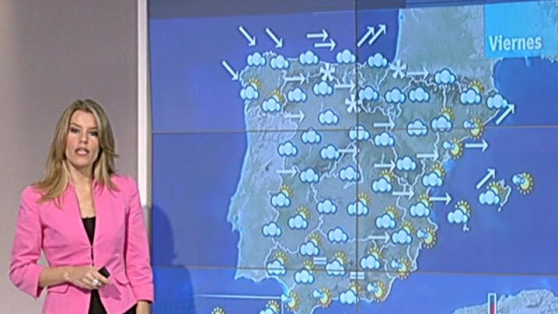 Precipitaciones fuertes en Galicia, Cantábrico y Pirineo occidental - El tiempo | Ver