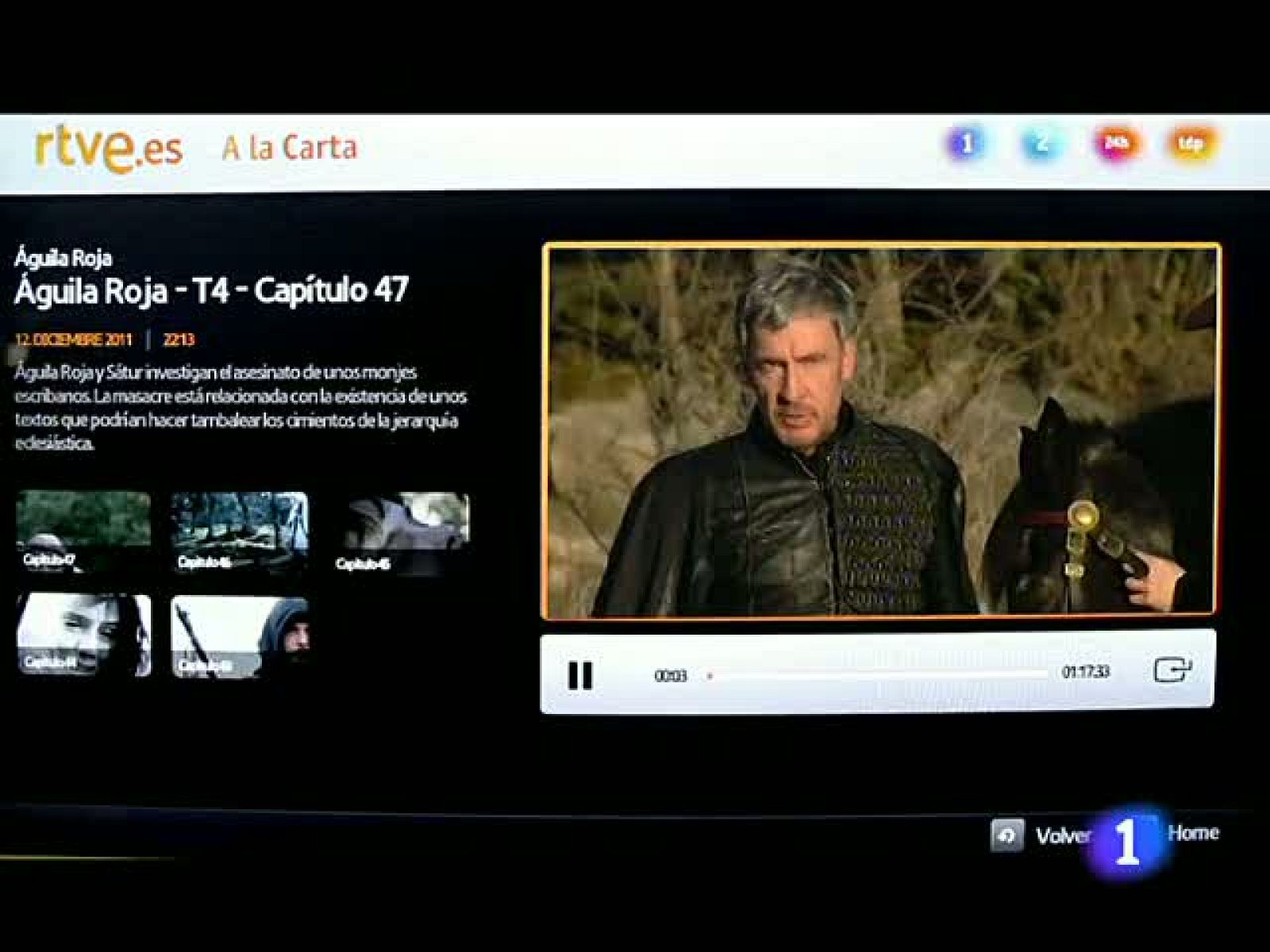 RTVE.es da el salto al televisor con seis grandes aplicaciones para consolas y TV conectadas | Ver