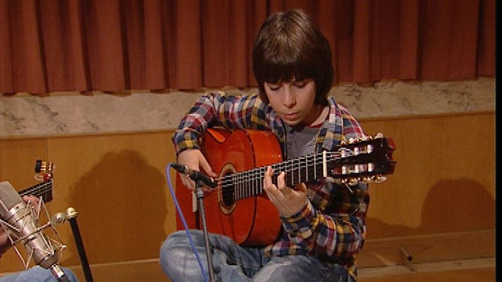 Telediario 1 - Un guitarrista de 12 años