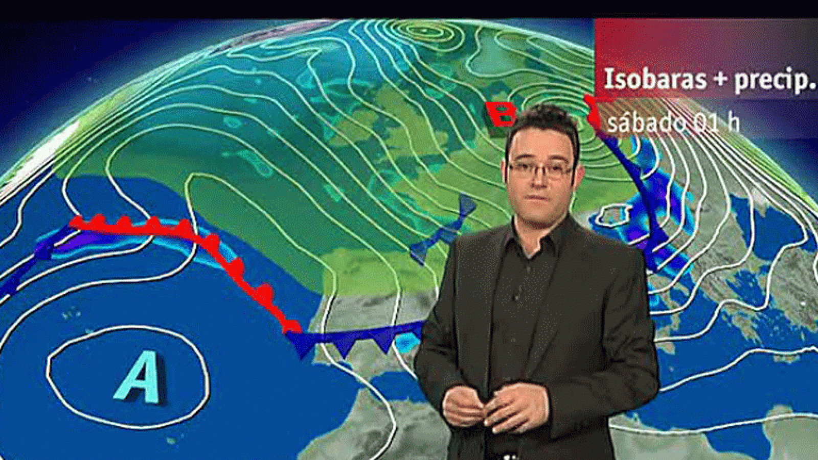 Lluvia en el Cantábrico y Pirineos y nevadas en el norte