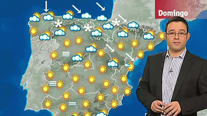 El tiempo - Cielos muy nubosos en el norte
