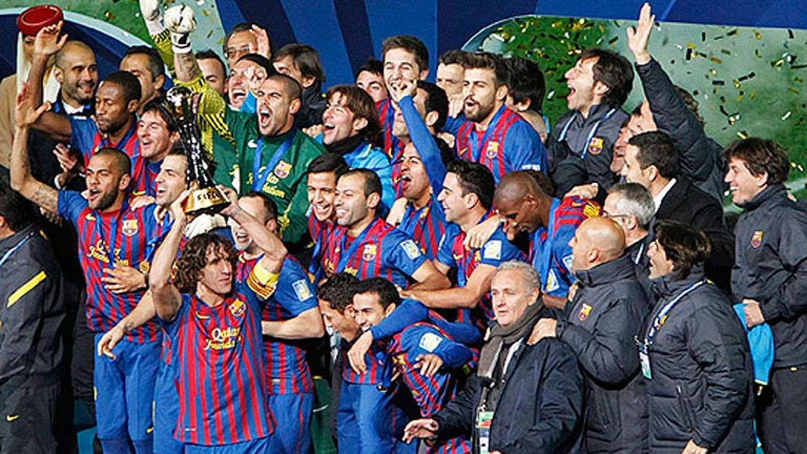 El Barcelona recibe el título mundial
