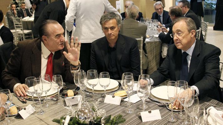 Telediario 1 - Comida navideña del Madrid