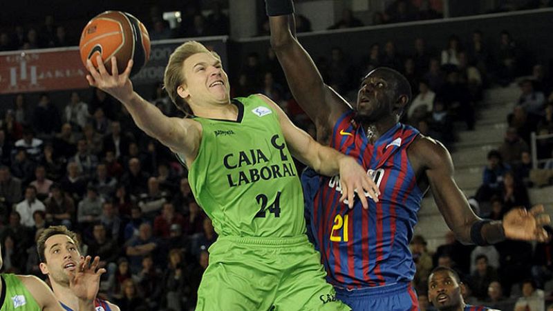 El Caja Laboral se impone al Barça