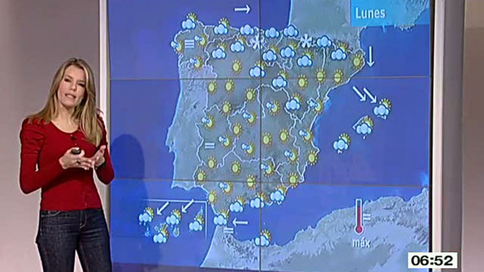Cielos despejados con temperaturas muy frías