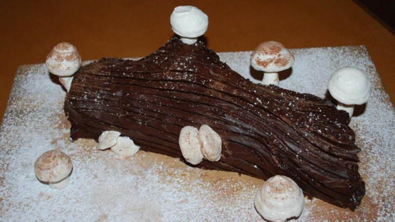 El reto del tronco de Navidad