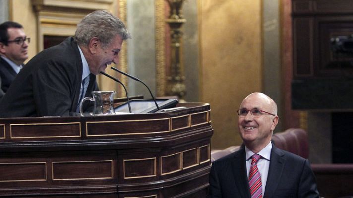 Telediario 1 - CiU muy crítico con Rajoy