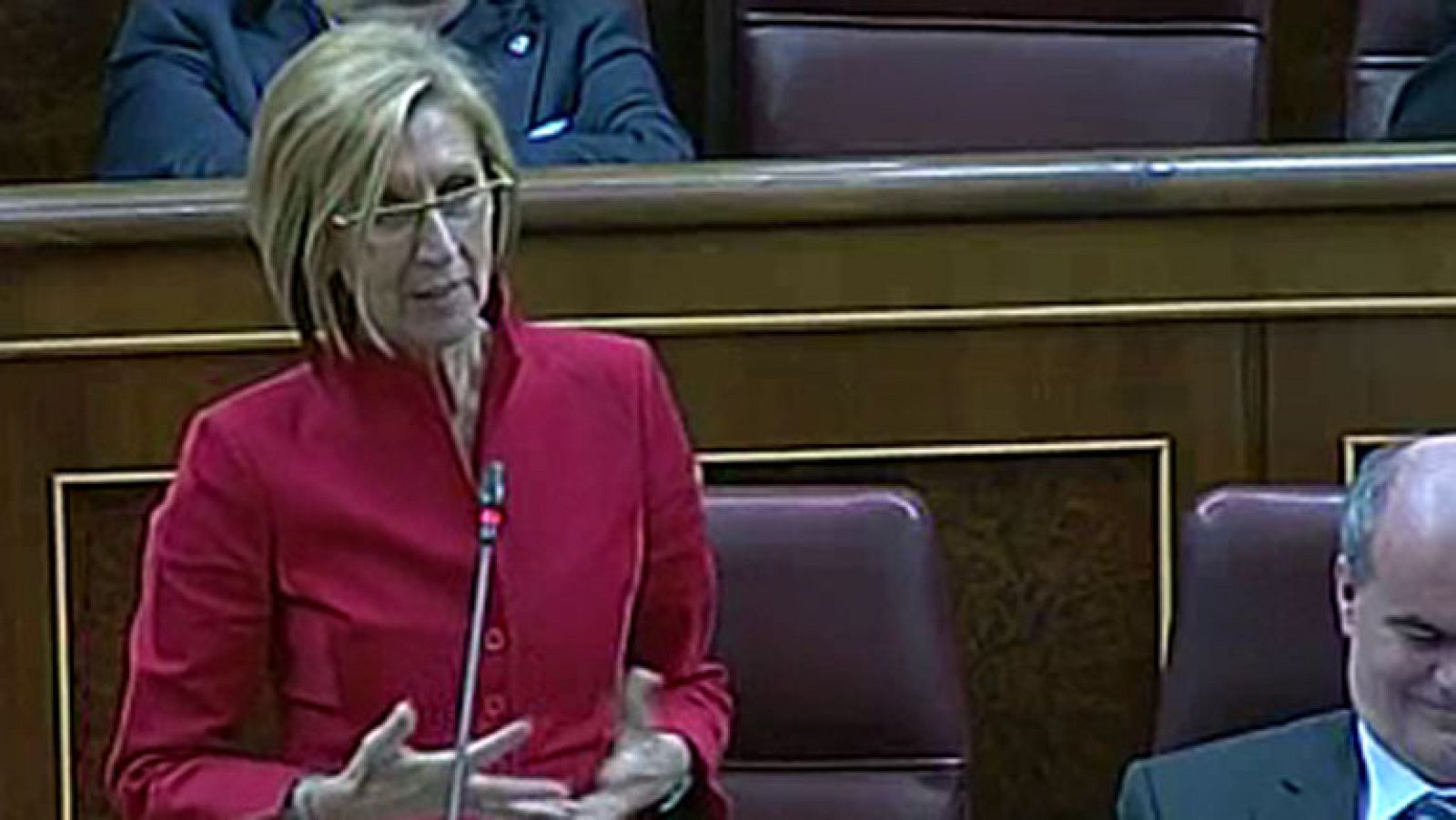 Rosa Díez a Mariano Rajoy: "Todavía no es presidente y ya está cabreado"