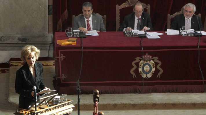 Telediario 1 - La RAE presenta un nuevo volumen