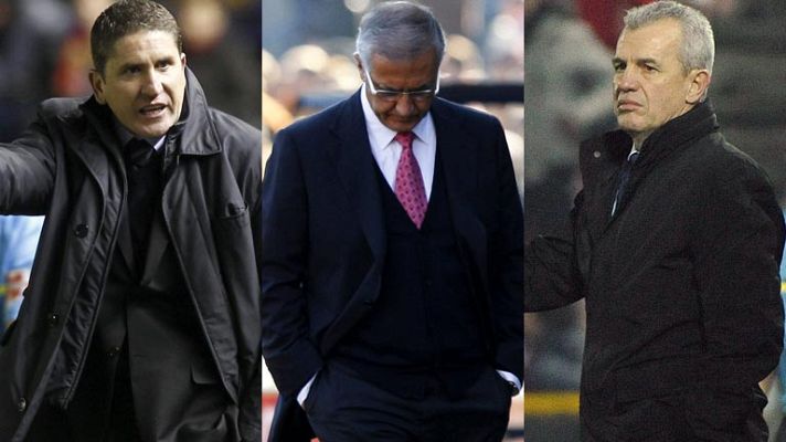 Telediario 1 - Entrenadores en la cuerda floja