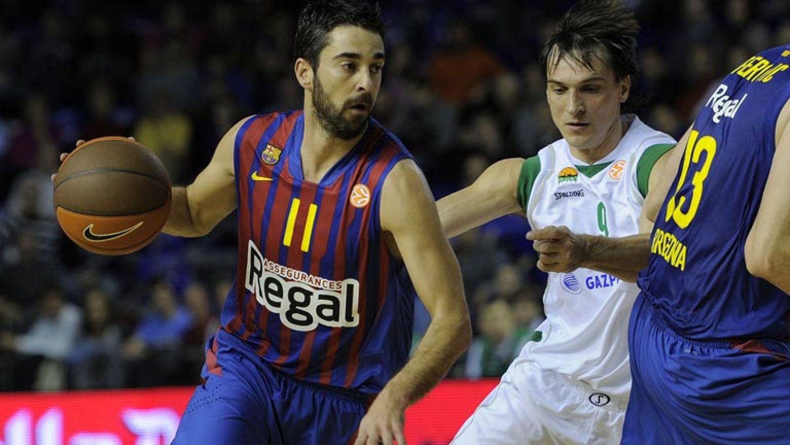 La lesión del alero azulgrana hace que sea baja para el partido contra el Real Madrid.