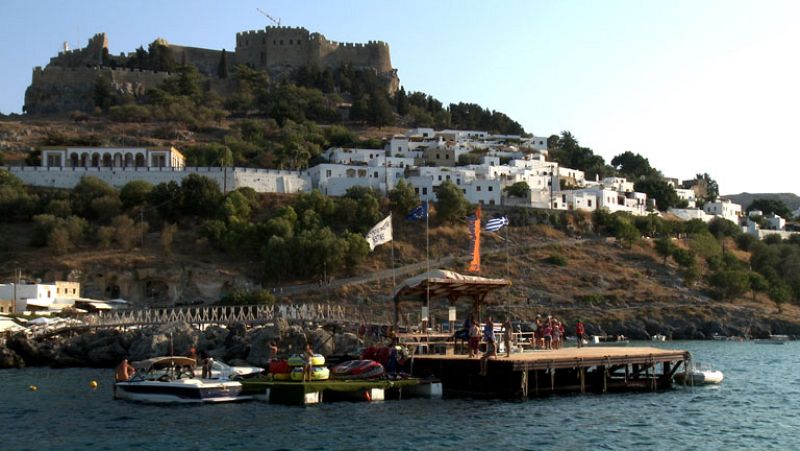 Españoles en el mundo - Islas griegas