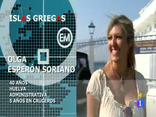 Españoles en el mundo - Islas griegas - Olga