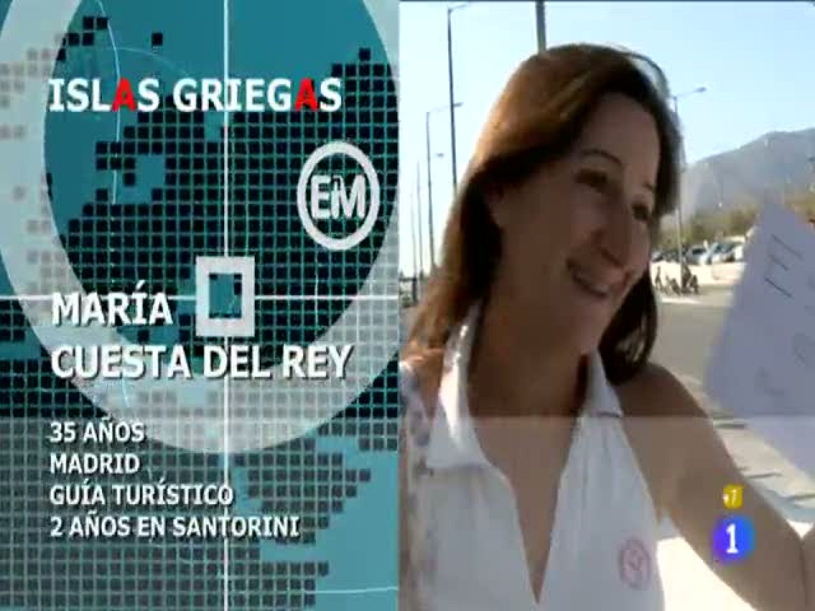 Españoles en el mundo - Islas griegas - Maria | Ver