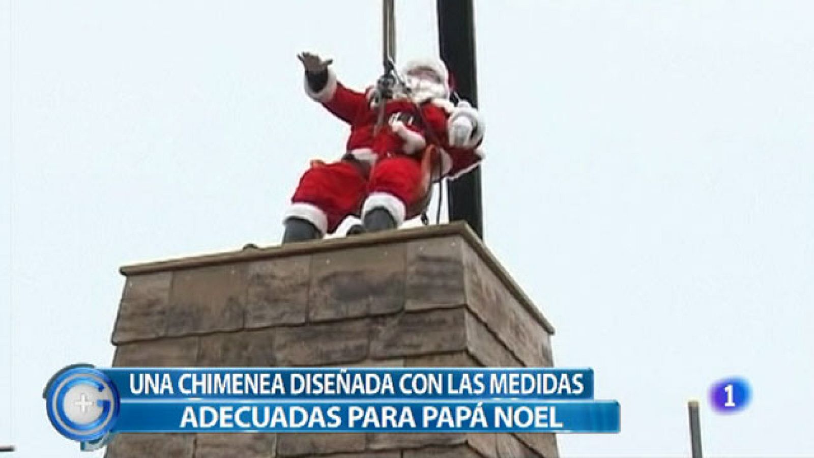 ¿Y si Papá Noel no cabe por la chimenea?