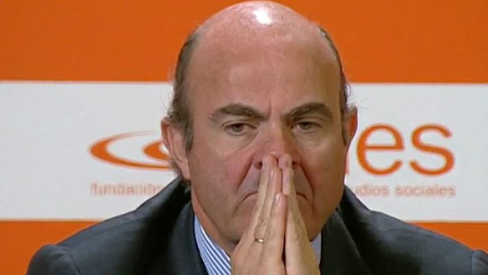 Telediario 1 - Luis de Guindos