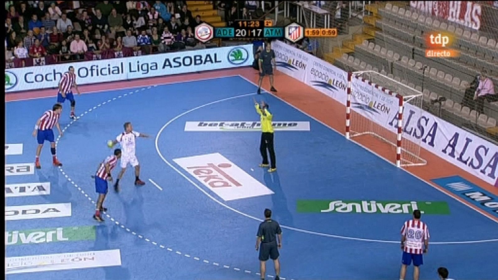 Balonmano - Copa ASOBAL: Segunda semifinal. Ademar - Atlético de Madrid - 21/12/11 - Ver ahora