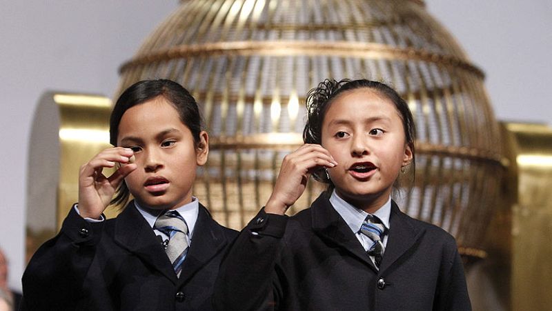 El número 53.404 segundo premio del sorteo de la Lotería de Navidad