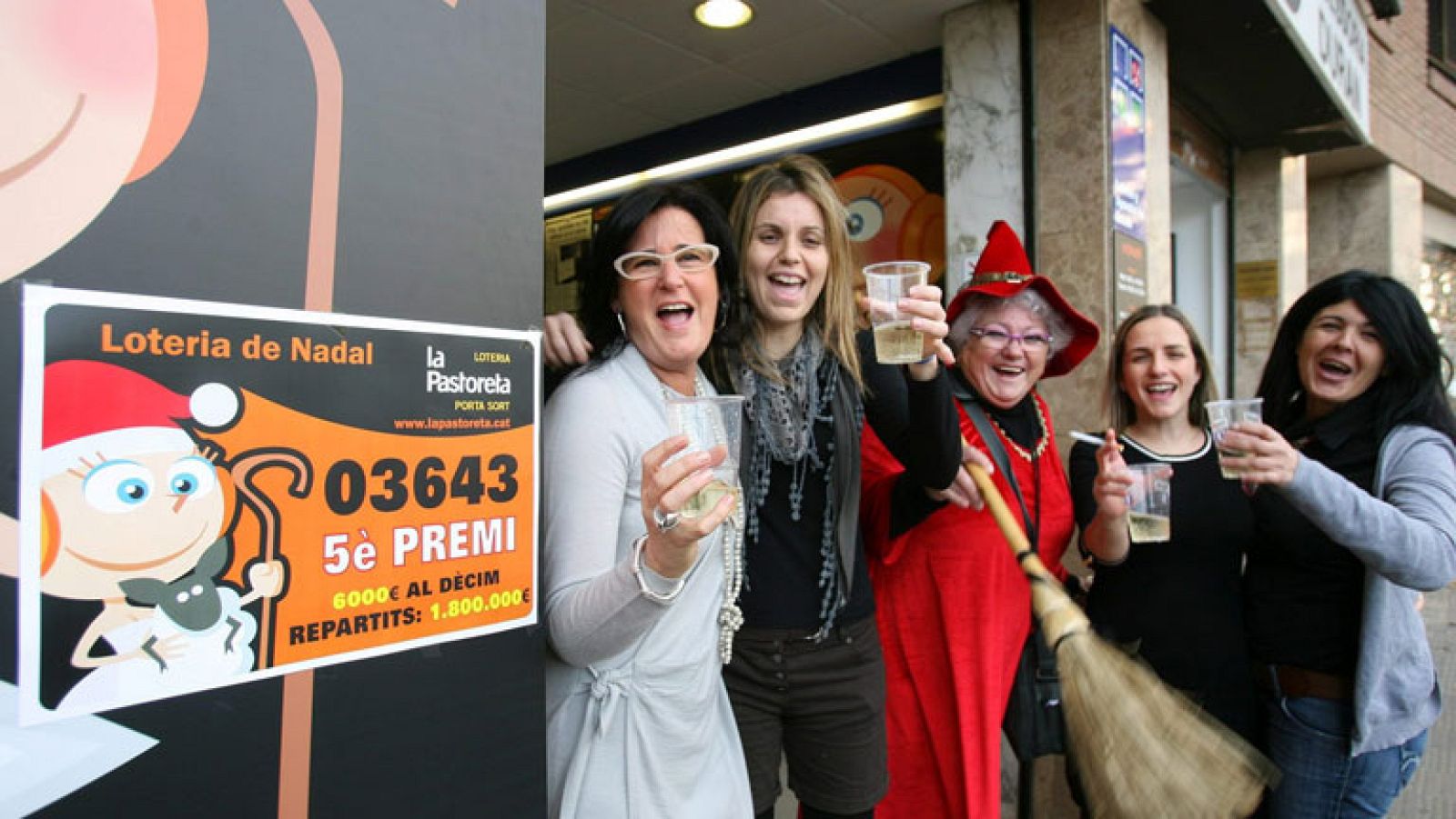 Ganar la lotería puede ayudar a olvidar un mal 2011