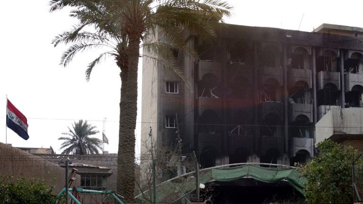 Telediario 1 - Críticas a la Casa Blanca por el aumento de la violencia en Irak