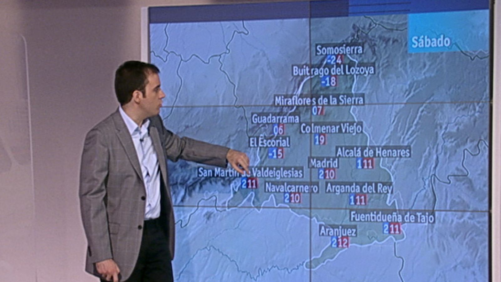 El tiempo en la Comunidad de Madrid - 23/12/11