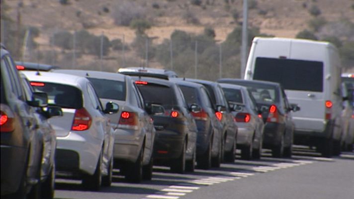 Telediario 1 - Alerta de Tráfico por navidades