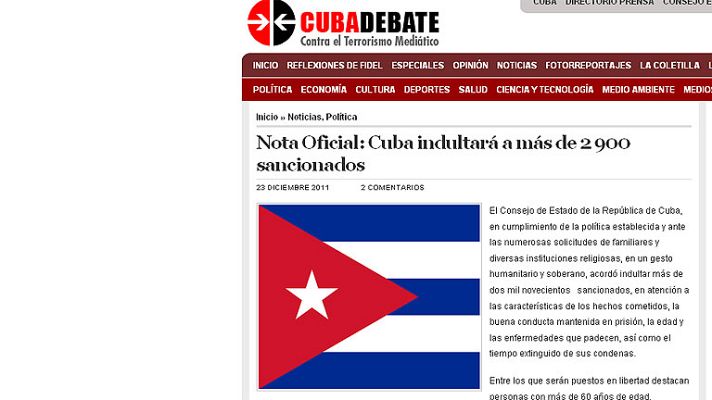 Informativo 24h - Indulto de presos en Cuba