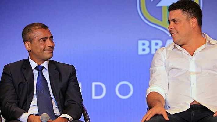 Telediario 1 - Romario y Ronaldo, con los discapacitados