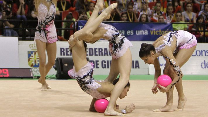Telediario 1 - Gimnastas, en busca de un hueco para Londres 2012