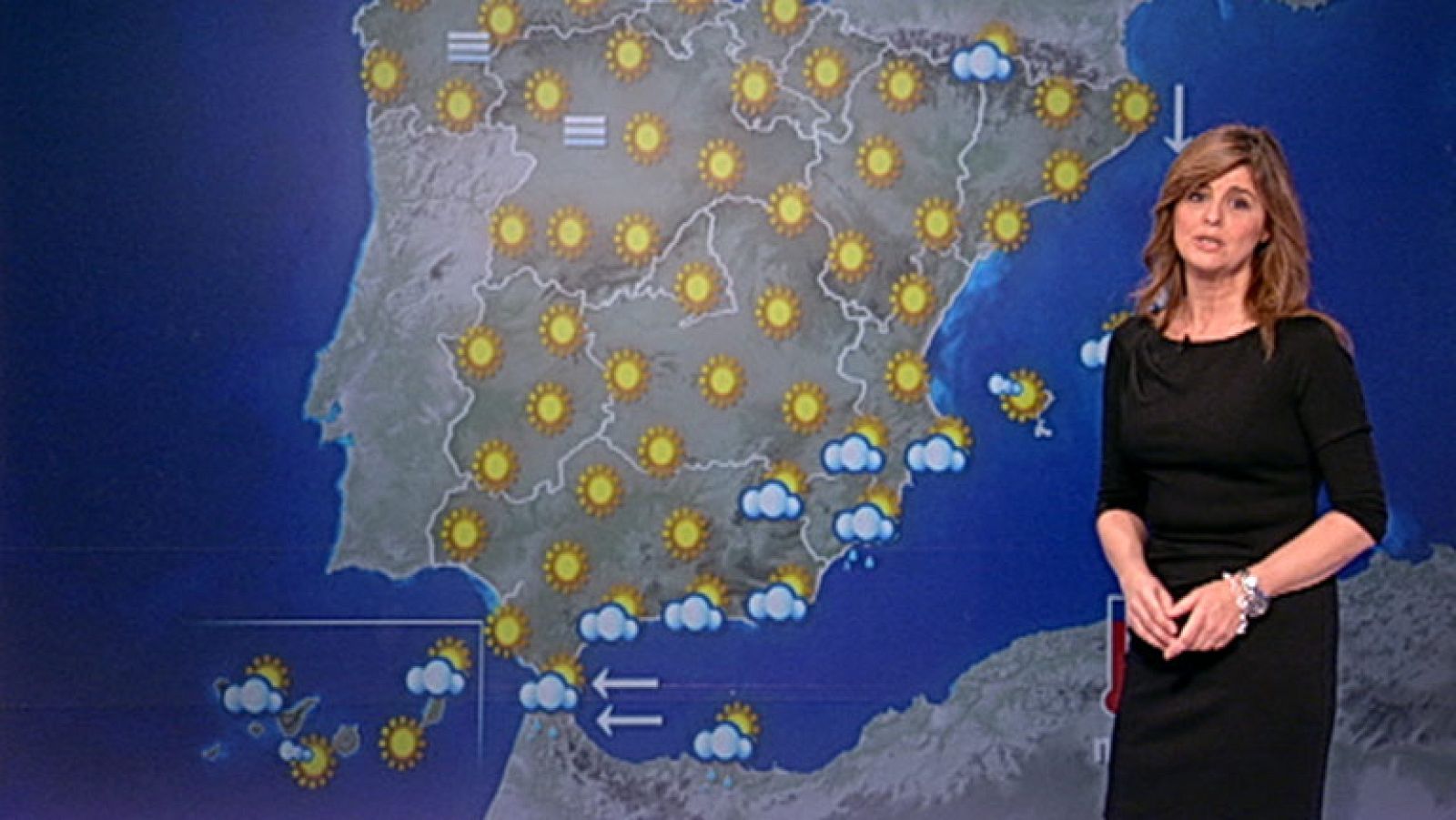 Heladas localmente moderadas en el centro y norte peninsular